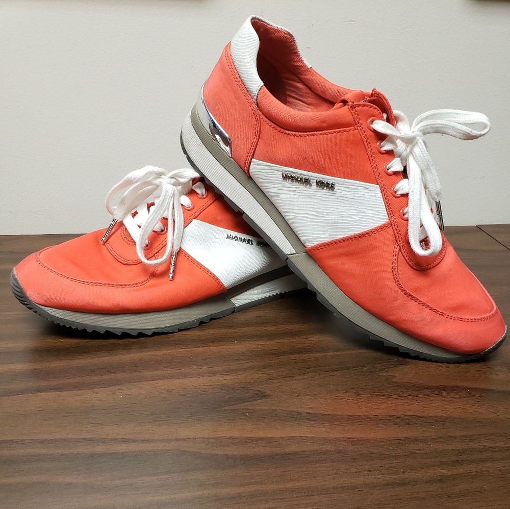 Michael Kors Red Sneakers Size 11